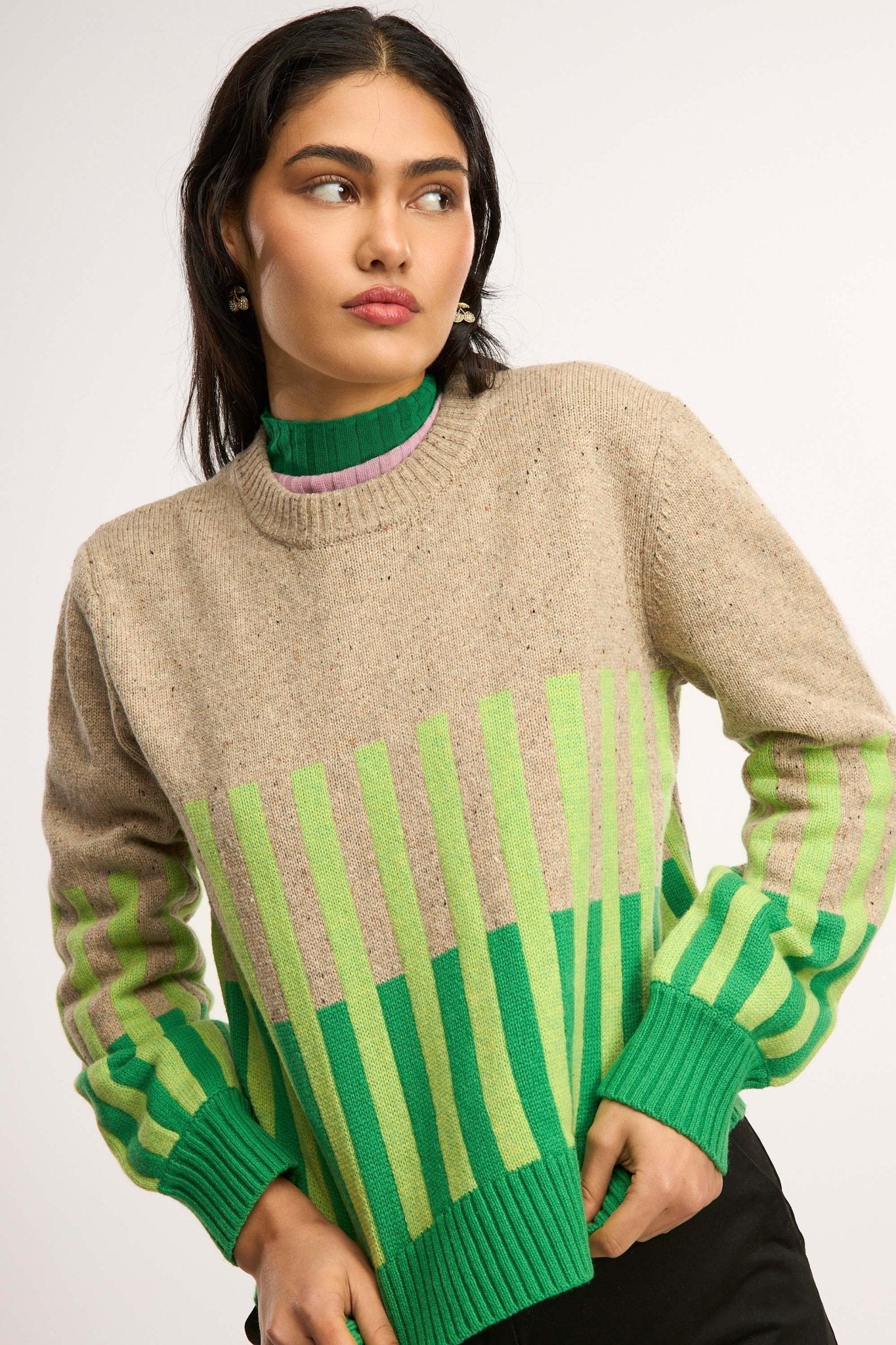 Vivacity Intarsia Knit Jumper