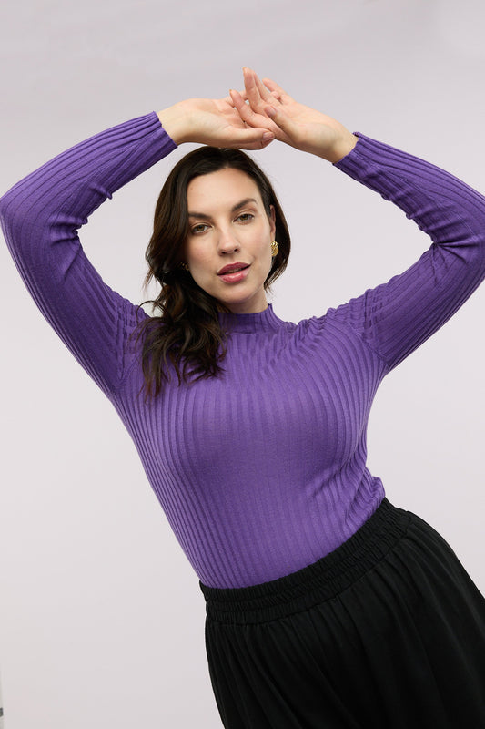Merino Traveller Funnel Neck