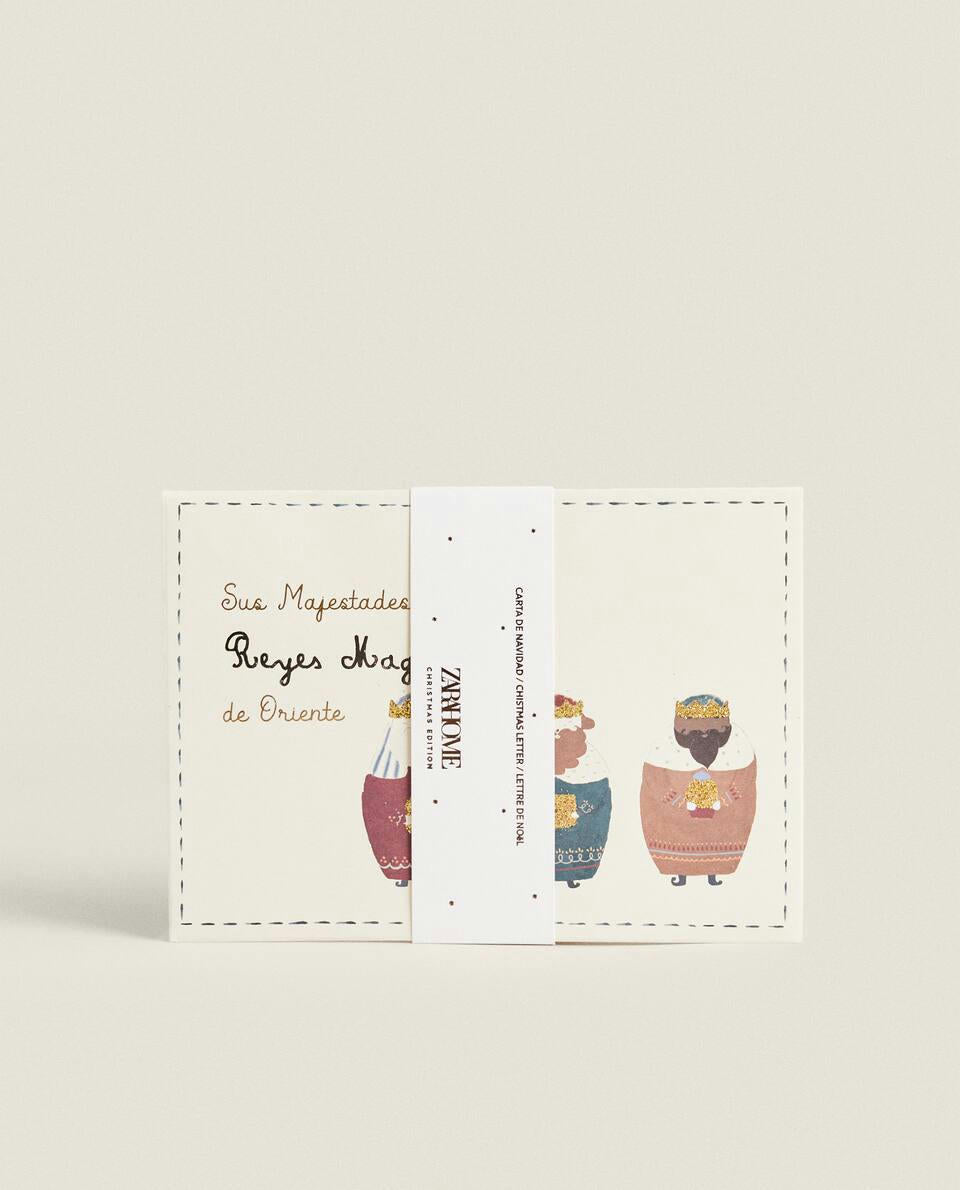 CHILDREN¡¯S THREE WISE MEN CHRISTMAS CARD SET