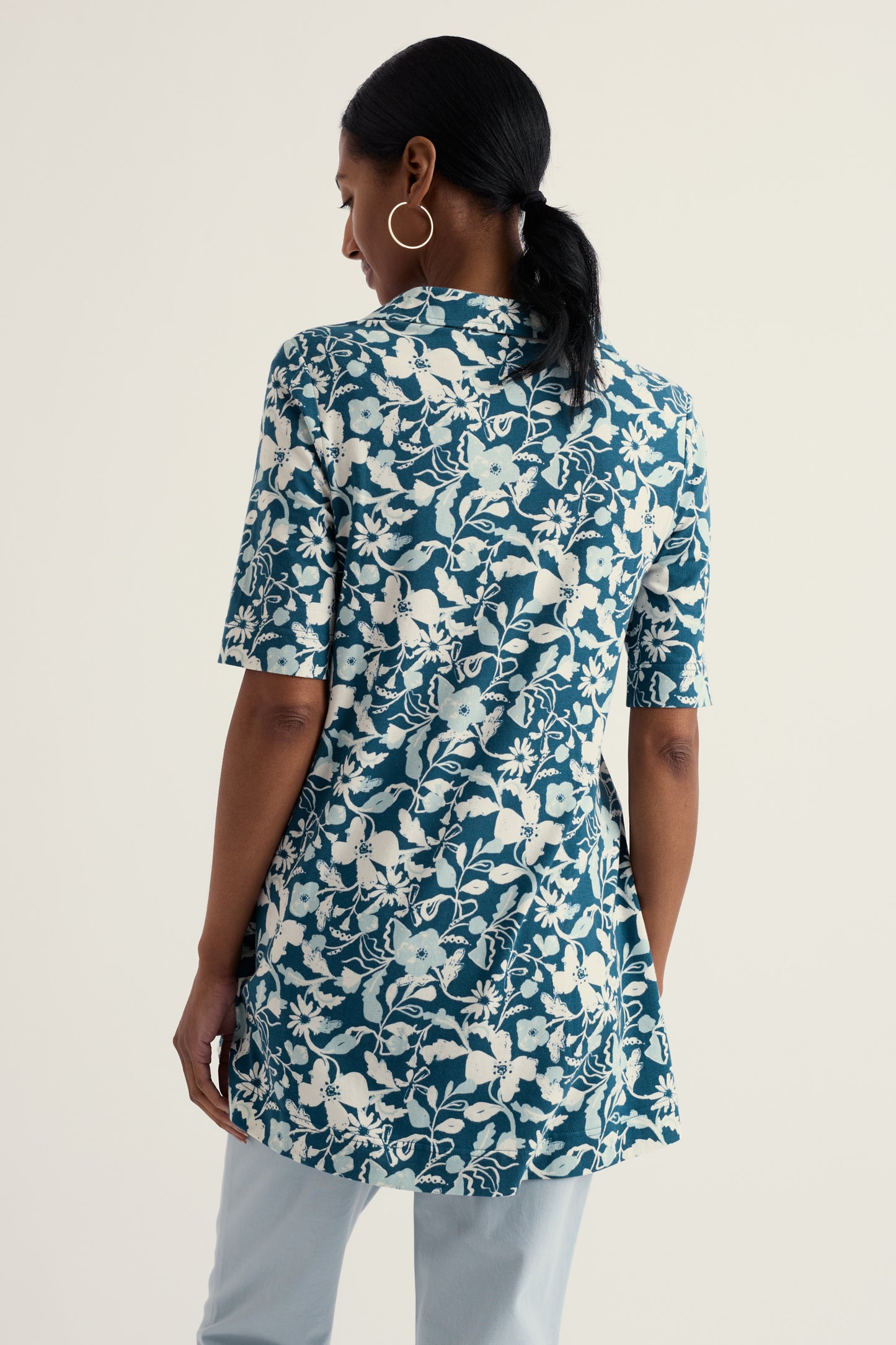 Kosow Collared A-Line Tunic