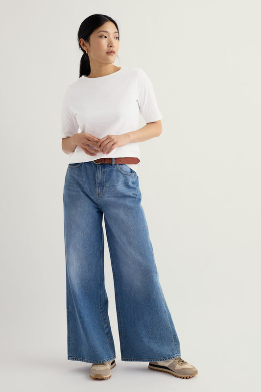 Poisson Plain T-Shirt in GOTS-Certified Organic Cotton