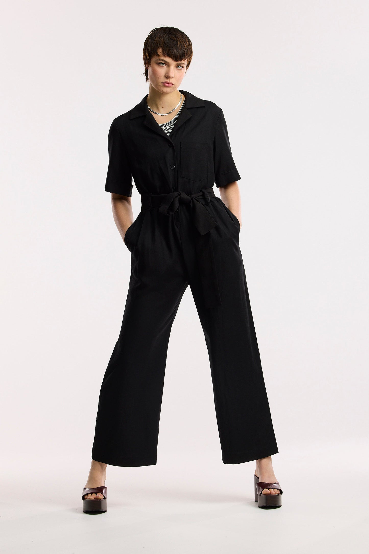 Perseverance Wide Leg Boilersuit