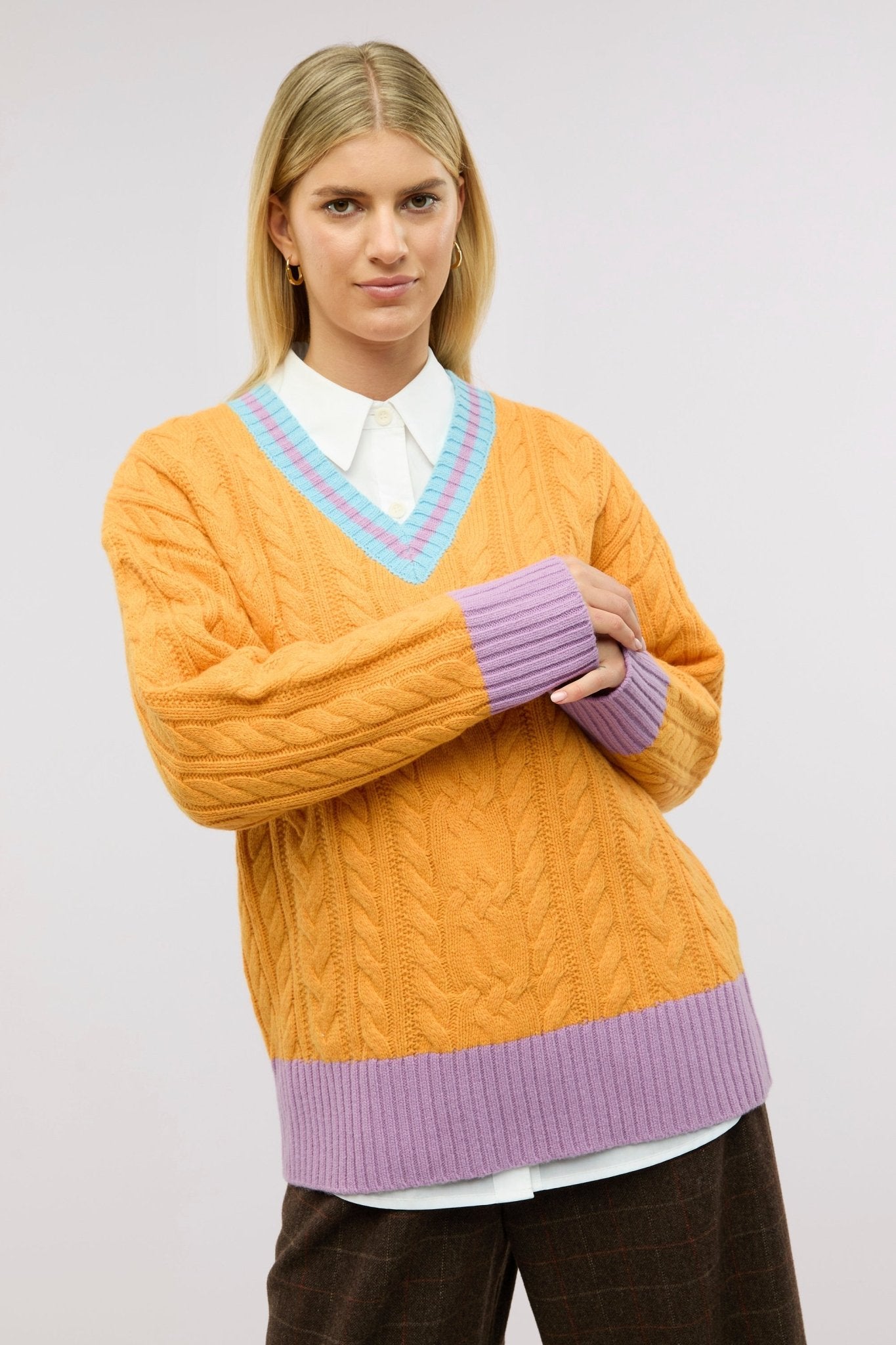 Halcyon Cable Knit Jumper