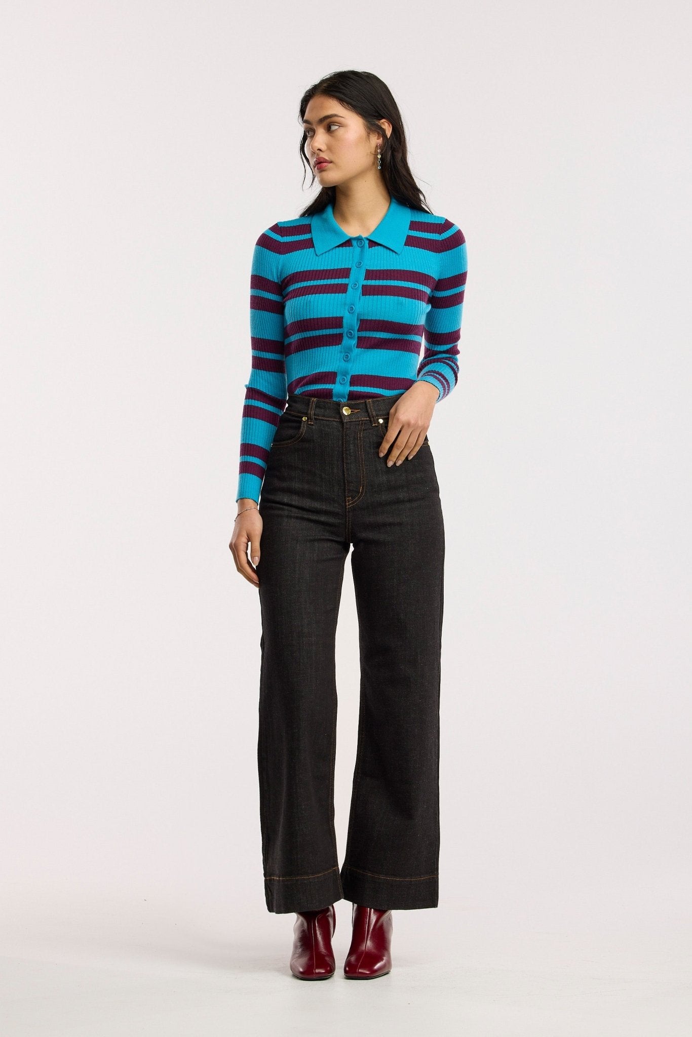 Merino Traveller Rib Polo