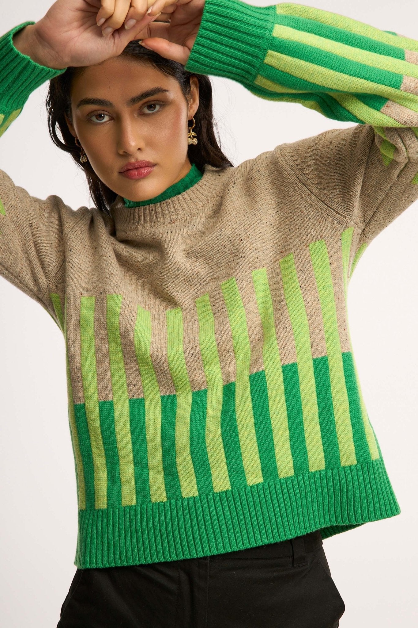 Vivacity Intarsia Knit Jumper
